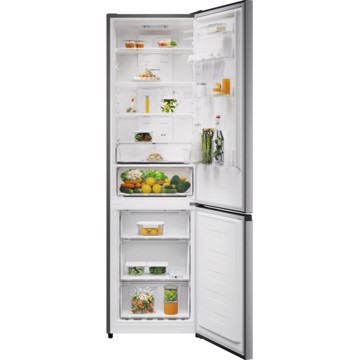 Frigorifero combinato h200 silver inox