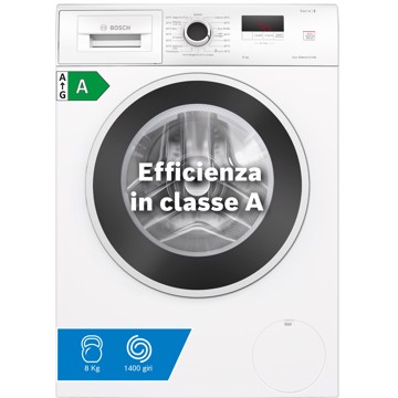 Lavatrice 1200 giri 8kg h84,5 l59,8 p59