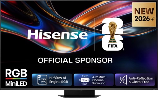 Hisense 75UR9S 190,5 cm (75") 4K Ultra HD Smart TV Wi-Fi Grigio 4000 cd/m²