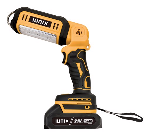 XD Enjoy IUNIX XDVV03L luce da lavoro Giallo, Nero LED