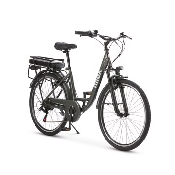 E-bike doc j5 pro grigio 22kg,25km/h,80km,ruote da 26'