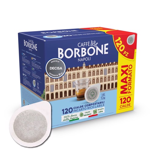Caffè Borbone Cialda Miscela Decisa 120 pezzi