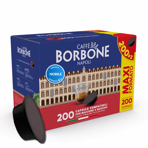 Caffè Borbone Capsule per Lavazza a modo mio Nobile 200 pz