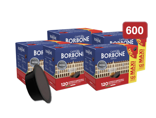 Caffè Borbone Capsule per Lavazza a modo mio caffe Decisa PACK 600 pz