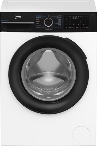Beko b300 BMWG9149DB lavatrice Caricamento frontale 9 kg 1351 Giri/min Nero, Bianco