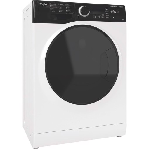 Whirlpool WSB 726 D IT, 7kg, classe A, colore Bianco, Inverter, 1200 giri, Display digitale XL, porta dark screen, Vapore