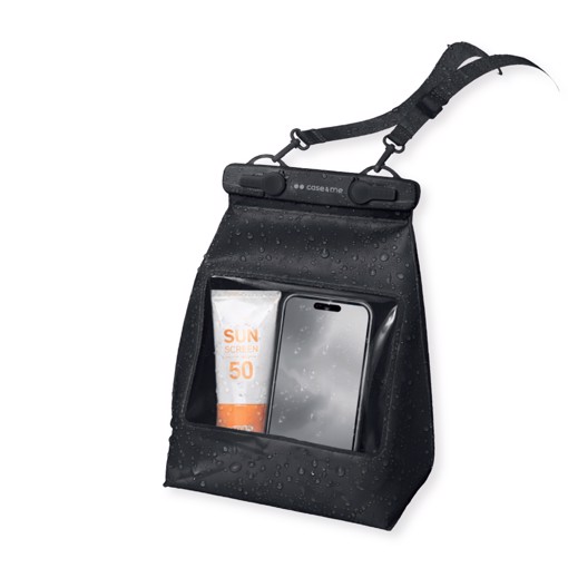 SBS CMWATERSACBAGK custodia per cellulare 18,3 cm (7.2") Custodia a clutch Nero