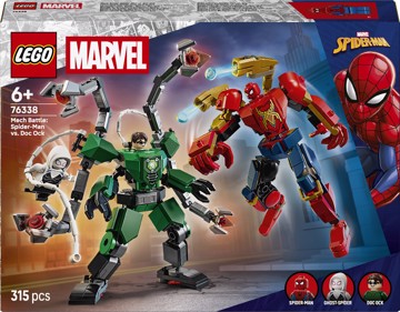 Battaglia mech: spider-man vs. super heroes marvel