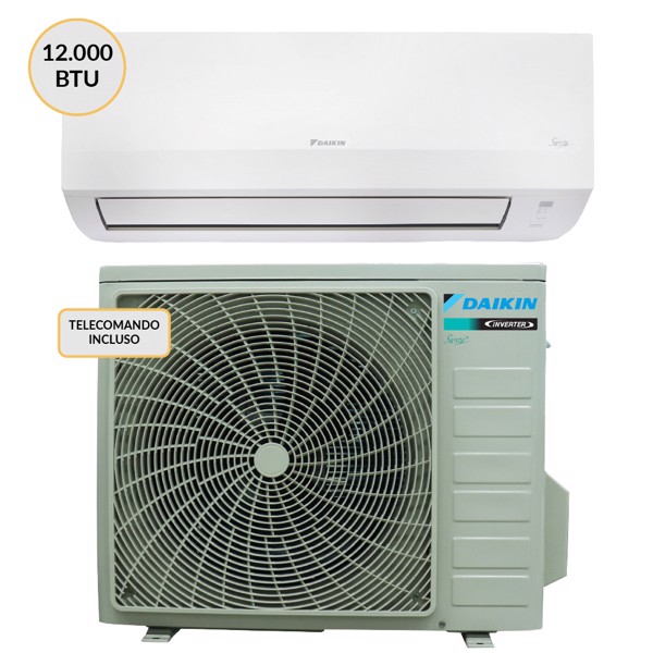 Daikin Condizionatore MONO split Inverter 12000 btu ARXC35E + ATXC35E Climatizzatore Fisso