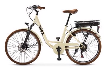 E-bike doc j5 pro bianca 22kg,25km/h,80km,ruote da 26'