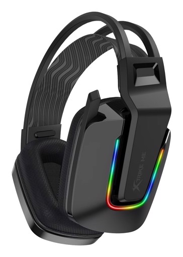 Xtrike Me XDXT712 cuffia e auricolare Cablato A Padiglione Gaming Nero