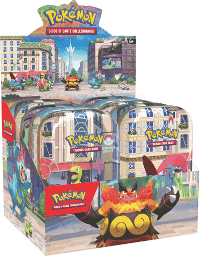 Pokémon PK10392I Mini Tin da Collezione Luminopoli