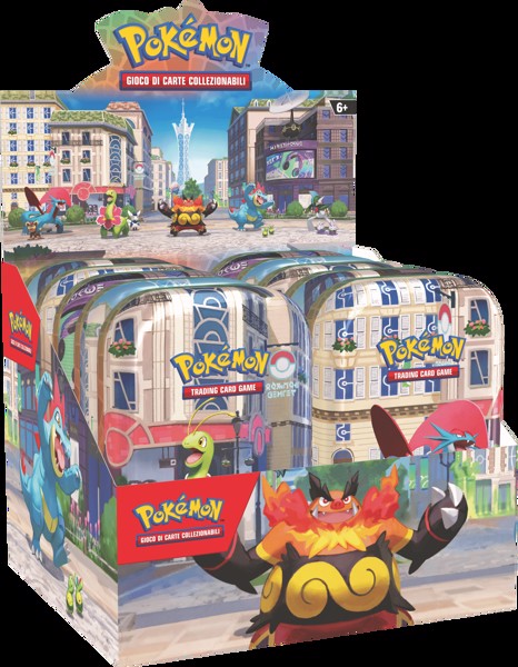Pokémon PK10392I Mini Tin da Collezione Luminopoli