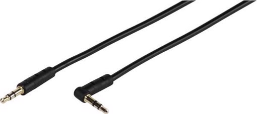 Vivanco VVAJACK1590GK splitter audio Nero