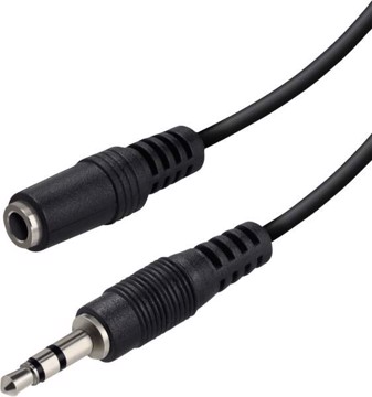 Cavo audio jack 3,5mm,m-f,1,5m