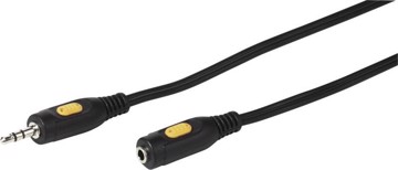 Cavo audio jack 3,5mm,m-f,2,5m