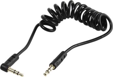Cavo jack 3,5mm, 0,75m,spirale