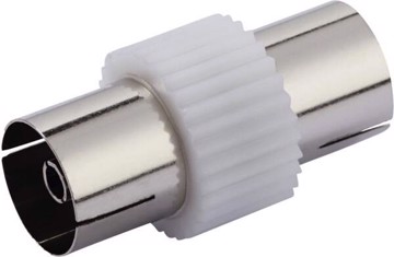 Connettore coassiale, f-f