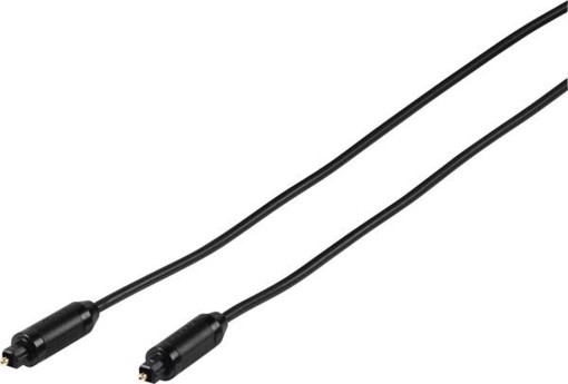 Vivanco VVATOSL10K cavo audio 1 m Toslink Nero