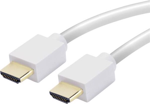 Vivanco VVITCABHDMIET100W cavo HDMI 1 m HDMI tipo A (Standard) Bianco