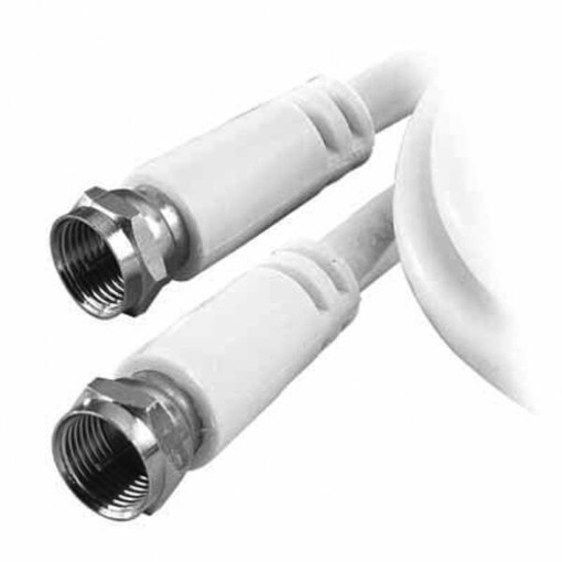 Vivanco VVSAT15MMW cavo coassiale 1,5 m Tipo F Bianco