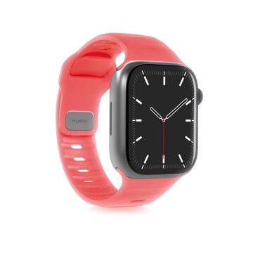 Puro cinturino "glow" silicone serie 10/11 42 mm, arancione