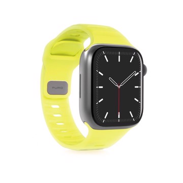 Puro cinturino "glow" silicone serie 10/11 42 mm, giallo