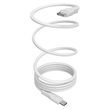 Puro cavo con avvolgimento 60w, 1m, bianco
