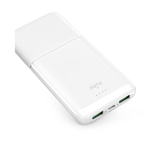 PURO PUFCBB100P3WHI batteria portatile 10000 mAh Bianco