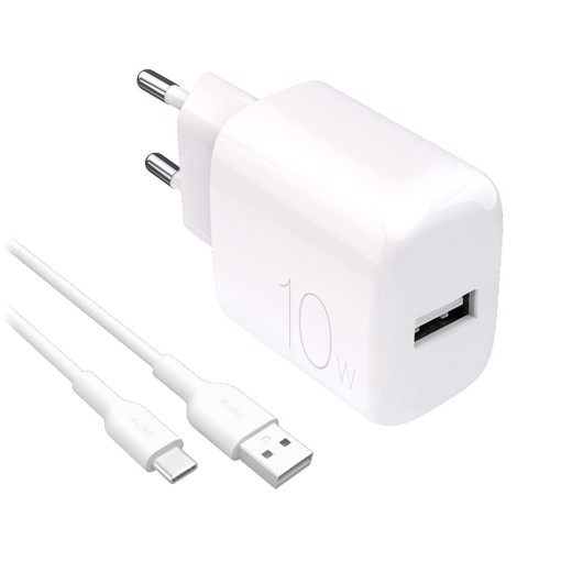 PURO PUTCUSBA10WDYKACWHI Caricabatterie per dispositivi mobili Universale Bianco AC Interno