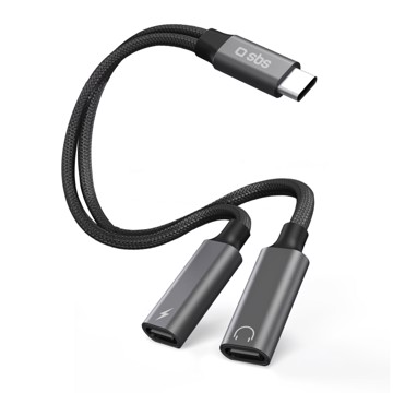 Adattatore audio e ricarica,