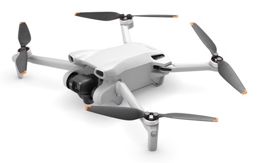 DJI Mini 3 4 rotori Quadrirotore 48 MP 3840 x 2160 Pixel 2453 mAh Grigio
