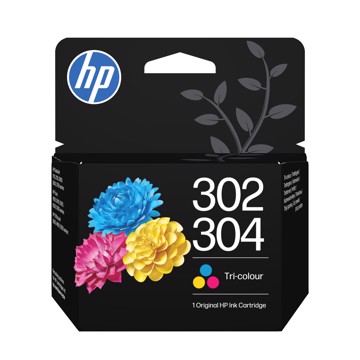 Cartuccia hp 302/304 tricromia