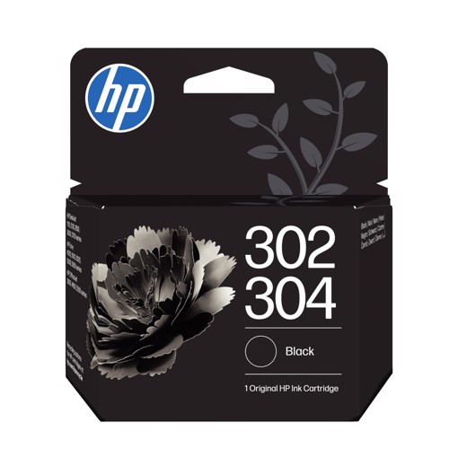 HP Cartuccia di inchiostro nero originale 302/304