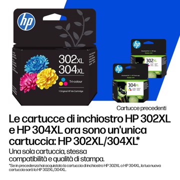 Cartuccia hp 302/304xl color