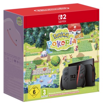 Consolle switch 2 bundle + gioco pokemon pokopia
