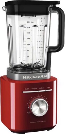 KitchenAid 5KSB2073EER 2 L Frullatore da tavolo 1200 W Nero, Rosso
