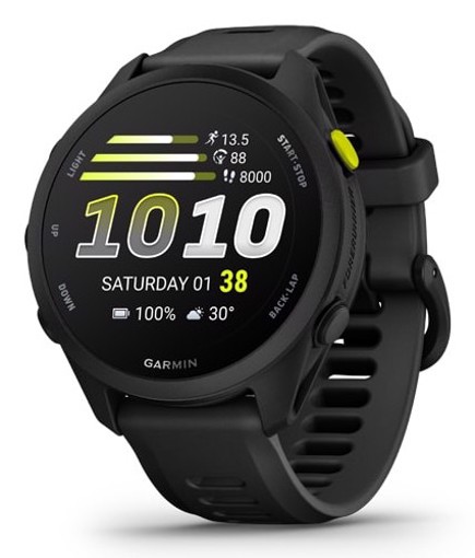 Garmin Forerunner 70 3,05 cm (1.2") AMOLED 30 mm Digitale 390 x 390 Pixel Touch screen Nero GPS (satellitare)