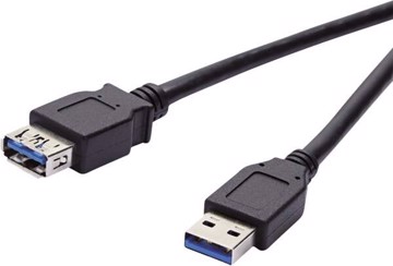 Cavo usb-a 3.1 , m-m, 3m, nero