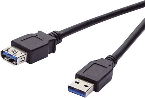 Vivanco VVITUSB330MFK cavo USB USB 3.2 Gen 1 (3.1 Gen 1) 3 m USB A Nero