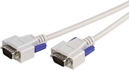 Vivanco VVITVGA18MMK cavo VGA 1,8 m VGA (D-Sub) Grigio