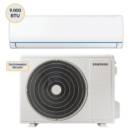 Samsung Condizionatore MONO split Inverter 9000 btu Wi-Fi AR40H09C1BMXEU + AR40H09C1BMNEU Climatizzatore Fisso