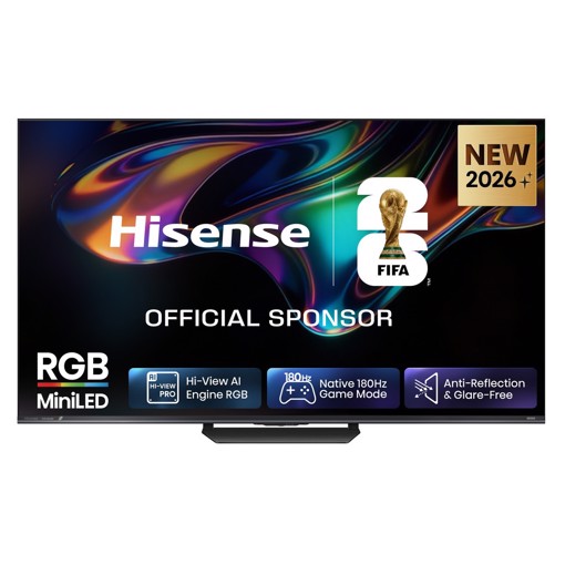 Hisense Smart TV RGB MiniLED 180Hz 55" 4K Ultra HD 55ER8S