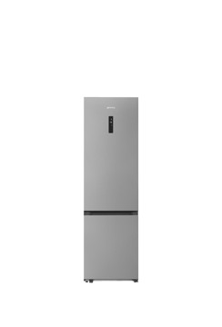 Frigorifero combinato inox h201 l60 p68,8 metal back