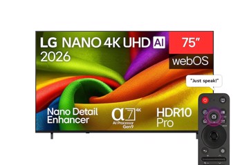 Televisore 4k 75" uhd hdr10 t2/s2,3hdmi,1usb,os26,pl,a7g9
