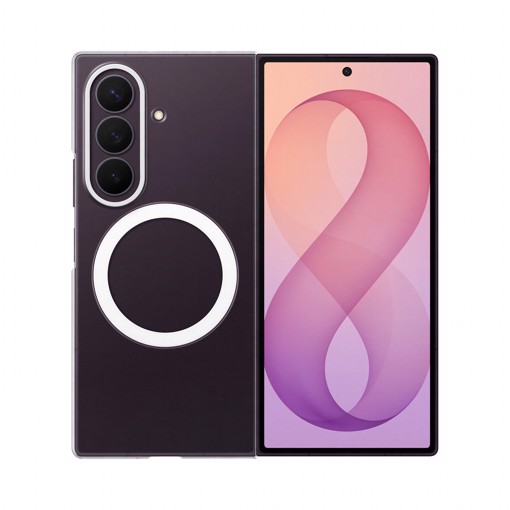 Samsung Galaxy Q8 Clear Magnet Case