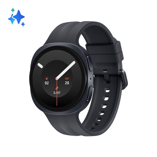 Samsung Galaxy Watch9, 40mm, Graphite, Bluetooth, Design sottile anti-urto, guida al sonno, coaching salute, benessere cardiaco, batteria da 390 mAh, Snapdragon Wear Elite [Versione Italiana]