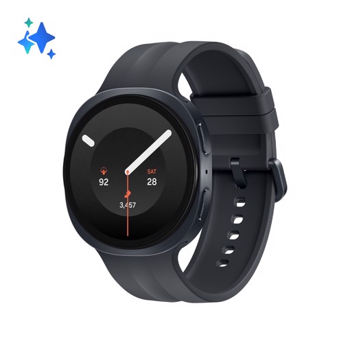 Samsung Galaxy Watch9, 44mm, Graphite, LTE, Design sottile anti-urto, guida al sonno, coaching salute, benessere cardiaco, batteria da 445 mAh, Snapdragon Wear Elite [Versione Italiana]