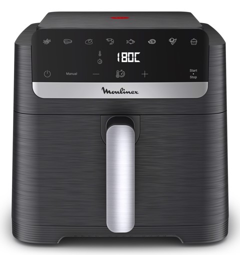 Moulinex Easy Fry Mega Compact , Friggitrice ad Aria XL Capacità 7.5L, design compatto, EZ8618