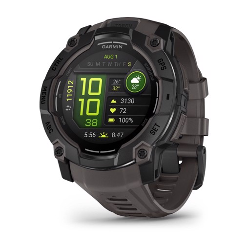 Garmin Instinct 3 AMOLED 3,3 cm (1.3") 50 mm Digitale 416 x 416 Pixel Touch screen Nero GPS (satellitare)